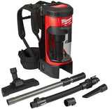 Milwaukee Silent Backpack Vacuum Cleaner Fuel M18 VER-0 - M18FBPV-0