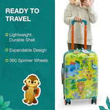 Traveler's Choice Kids JoJo the Bear's Travel Adventure, Jungle, 20-Inch Carry-On