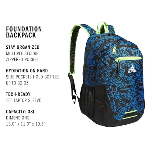 adidas Excelerator School Backpack, 33L