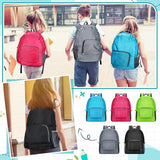 Eccliy 50 Pack Backpacks in Bulk 17 Inches Wholesale Back Pack Basic Backpack for adult Lightweight Outdoor Travel Bookbags(5 Colors)