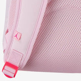 Jordan Light Pink Backpack with Bright Pink Logo, Zip Closure, Front Pocket and Pencil Case Included | Unisex Back to School Backpack