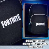 Fortnite Crossbody Bag for Boys Teens with Adjustable Straps Chest Bag Travel Essentials Wallets Phone Cool Gifts for Gamers (Black)