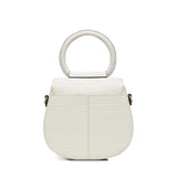 RADLEY London Rope Walk - Faux Crocodile Women's Mini Leather Zip Around Crossbody Bag, Chalk