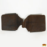 HILASON Soft Leather Horse Saddle Bag Rustic Brown | Equestrian Western Adjustable Closure
