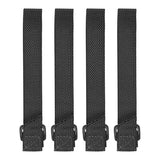 Maxpedition 5-Inch TacTie - Pack Of 4 (Black)