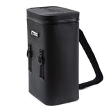 RTIC Soft Pack Sling Cooler 15 Can Insulated Bag Portable Ice Chest Cooler Backpack for Ice, Lunch, Beach, Drink, Beverage, Travel, Camping, Picnic, Car, Hiking, Leak Proof Zipper, Black