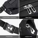 WITZMAN Carry On Travel Backpack for Men Duffle Bags Fit for Laptop Airline Approved Backpack and Nylon Sling Bag Travel Crossbody Bag Waterproof Casual Hiking Daypack