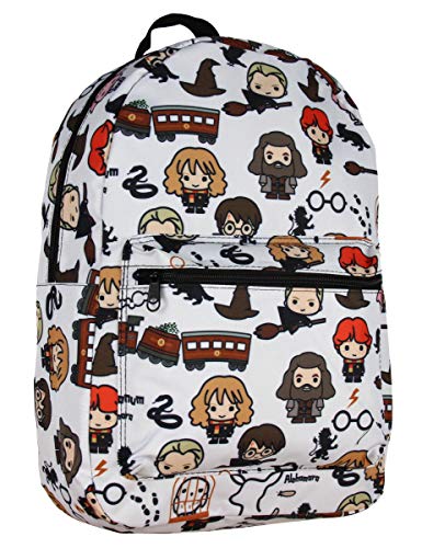 Harry Potter Laptop Backpack Chibi Characters Art Sublimated Bag 17"