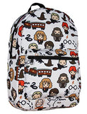 Harry Potter Laptop Backpack Chibi Characters Art Sublimated Bag 17"