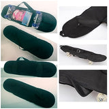SquEqu Skateboard Bag Backpack 31'' Slim Foldable Nylon Skate Board Carry Bags with Gloves Pouch Portable Longboard Handy Storage Organizer with Adjustable Strap for Travel Outdoor Skating Skateboards