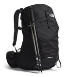 The North Face Terra 40 Backpack - Unisex Hiking Pack, Padded Hipbelt, Pole & Ice Axe Attachments, Hydration Sleeve, TNF Black/Asphalt Grey-NPF, Large/X-Large