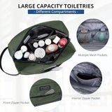 WITZMAN Carry On Travel Backpack for Men Large Convertible 45L Duffle Bag Airline Approved and Toiletry Bag Lightweight Hanging Bathroom Bag Water-resistant Dopp Kit