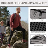 JARWAM 17" Travel Laptop Backpack, Airline Approved Computer Bag, Grey