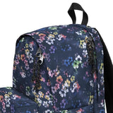 EASTPAK Day Office – 31 L Laptop Backpack for 16-Inch Devices - Secure Business Durable Travel Carry-On, Bottle Pocket Holder, Flora Fade Navy