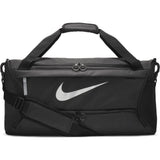 Nike Brasilia Training Medium Duffle Bag (Black/Black/Silver, Medium)