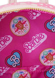 Loungefly Barbie The Movie Logo Double Strap Mini Backpack