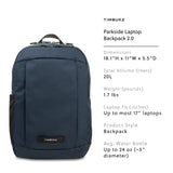 Timbuk2 Parkside Laptop Backpack 2.0, Eco Nautical