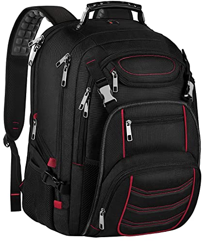 SINVICKO 18.4 Laptop Backpack for Men, Extra Large Gaming Backbag, TSA Friendly Big Capacity Heavy Duty Travel Computer Bag RFID | Backpacks4Less