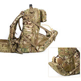 MT Military 3Day Rucksack with External Frame MOLLE Army Medium Ruck, Assault Backpack