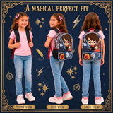Fast Forward Harry Potter Kids Backpack - 16 Inch 3D Bookbag Preschool Elementary Backpack for School Girls Boys School Bags, Harry Potter Multi