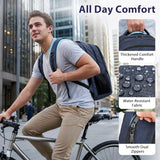 MATEIN Work Bookbag for Men, 17 In Large Laptop Travel Carry On Backpack