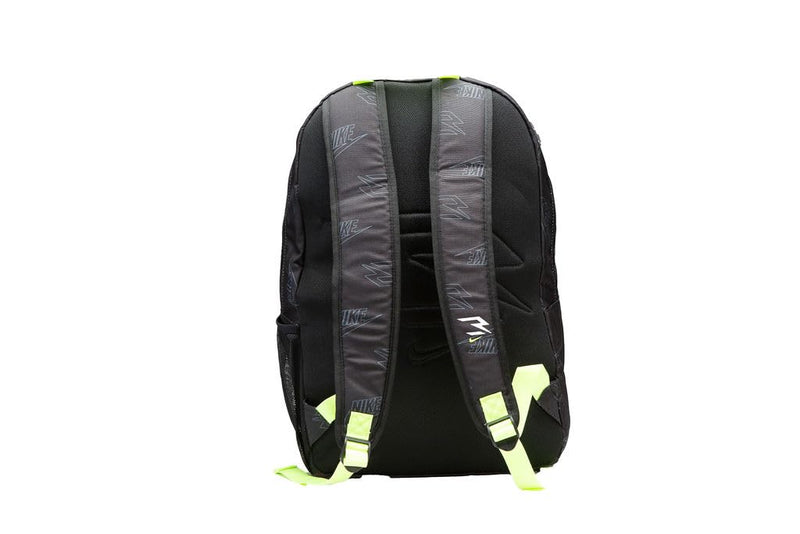 Nike 3 Brand Graphic Print Backpack – Black/Volt – One Size (30L)