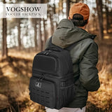 VS VOGSHOW Insulated Double Deck Cooler Backpack for Men Women, 36 Cans Large Leakproof Cooler Bag for Camping, Hiking, Picnic, Fishing, Beach, Travel