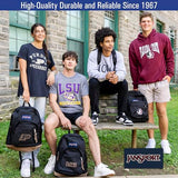 JanSport NCAA Officially Licensed Backpack, Florida State Seminoles, Superbreak Plus with Padded 15'' Laptop Sleeve, Spacious Computer Bag for Men & Women, Durable Daypack with Bottle Pocket, Black