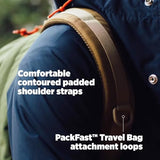 Topo Designs Daypack Classic Backpack – Daily Carry Pack Designed in Denver, Functional Travel Bag, Recycled Nylon, 2 Padded Laptop Sleeves, 21L (Sage/Pond Blue)