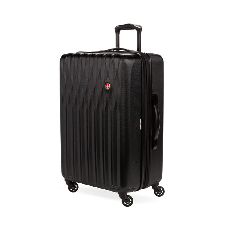 SwissGear 8018 Expandable Luggage, Hard Shell Medium Luggage with Spinner Wheels