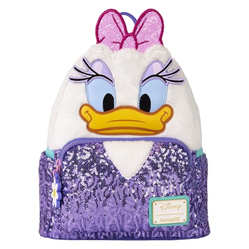 Loungefly Disney Daisy Duck Plush Mini Backpack