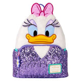 Loungefly Disney Daisy Duck Plush Mini Backpack