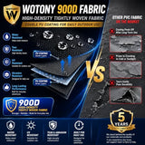 Wotony RFID Blocking Tactical Crossbody Bag for Men - Durable EDC Sling Shoulder Bag with Multi-Pocket Storage