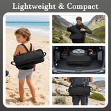Cuzobro Ultralight Camping Chair,Compact Folding Chair with Anti-Sinking Large Feet and Storage Bag,Lightweight Backpack Chair for Naturehike,Travel,Beach,Hiking