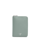 TUMI - Belden Zip-Around Passport Case - Leather Travel Wallet and Organizer - With Document & Passport Holder - Thyme