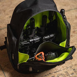 AWP Extreme Tool Backpack, Rugged Polyester Jobsite Backpack with Waterproof Molded Base, Padded Shoulders and Waist Straps, 23 Tool Storage Pouch Pockets, 1L-22419-2