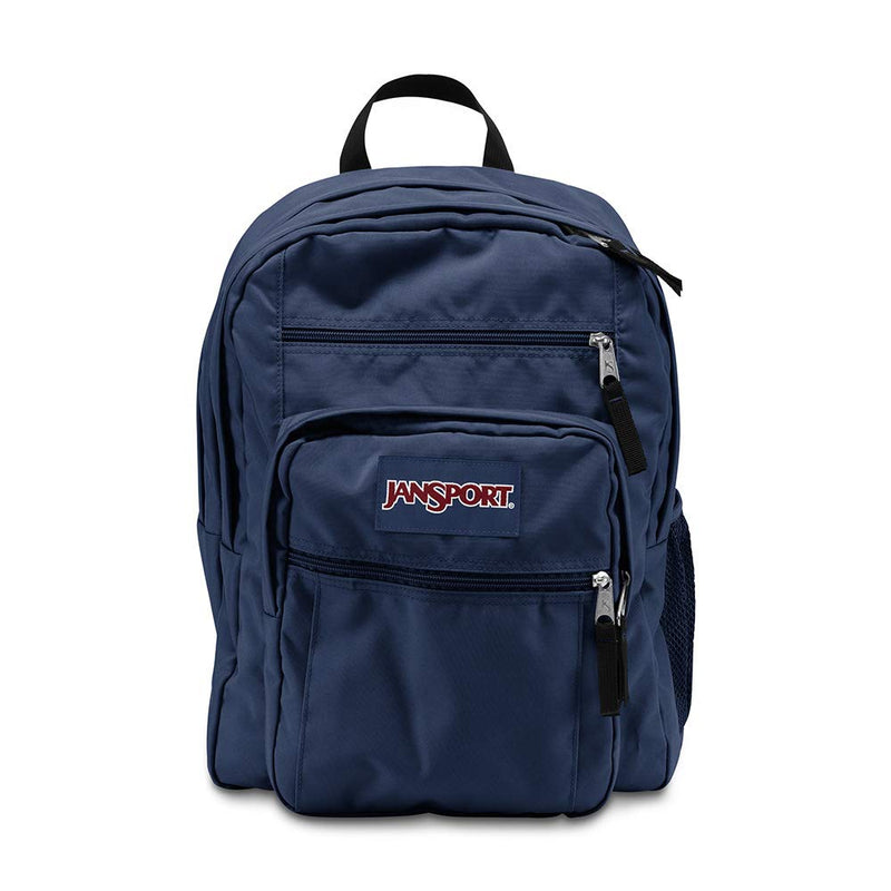 JanSport Big Laptop Backpack for College - Computer Bag with 2 Compartments, Ergonomic Shoulder Straps, 15” Laptop Sleeve, Haul Handle - Book Rucksack, Navy