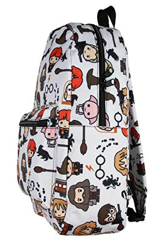 Harry Potter Laptop Backpack Chibi Characters Art Sublimated Bag 17"