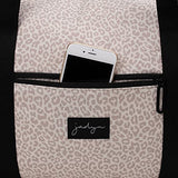 Jadyn Lola Travel Bag, Weekender/Overnight Duffel, Gym Tote Bag for Women, Men (Desert Leopard)