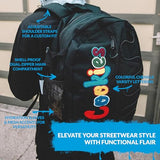 Cookies Bungee Smell Proof Backpack – Large Odorless Travel Backpack for Men & Women, Carry-On, Work, Stylish & Spacious Bag - Red Camo
