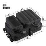 LIVANS Tactical Molle Utility Pouch, EDC Tool/Tactical Phone, Mini Waist Pouches Medical IFAK Pack Design of 3-Day Assault Backpack