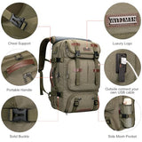 WITZMAN Travel Backpack for Men 40L Large Carry-on Airline Approved