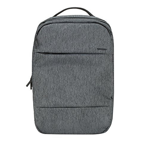 Incase City Backpack - 24L Main Storage Compartment with 16" Faux Fur Laptop Pocket, Front Organizational Pocket, Quick Access Pocket, Everyday Tech Backpack - Gunmetal Grey