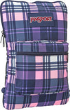 JanSport Superbreak® Sleeve Backpack Pink Pansy Preston Plaid One Size