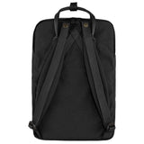 Fjallraven Kanken Laptop 17" Backpack, Black - backpacks4less.com