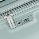 Samsonite Elevation Plus - Carry-On Hardside Luggage - Scratch Resistant Polypropylene Shell, RightHeight™ Adjustable Handle, Integrated AirTag Holder, TSA Lock, WetPak™ Compartment - Cypress Green