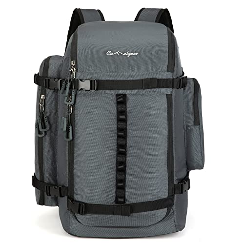 CAMELGEAR 65L Ski Boot Bag,Large Duffle Travel Bag,1680D Nylon Waterproof Padded Ski Boot Bag Backpack For Women Men Kids Stores Snow Sports Gear Snowboard Ski Mask Jacket Gloves Helmet
