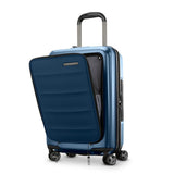 Samsonite Octiv Lightweight Hardshell 21-Inch Pro Carry-On Luggage - Durable & Impact Resistant, 360° Aero Trac Spinner Wheels, Adjustable Handle, Expandable Suitcase, TSA Approved Lock - Blue