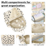 Bluboon Backpack for Girls Kids Preschool Backpack with Lunch Box Kindergarten School Bookbags Set