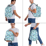 Nmbvcxz Sea Turtle Backpack for Women 16.7 inch Travel Casual Laptop Backpack Lightweight Waterproof Durable Hiking Daypack